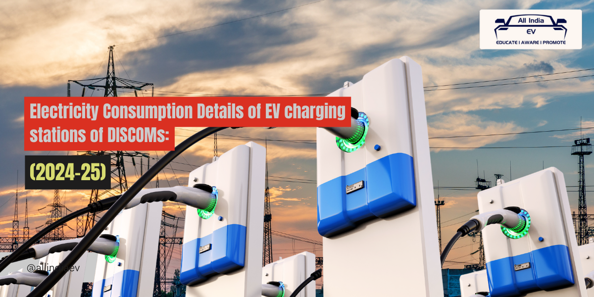 Power consumption analysis of EV Charging Stations in 2024-25
