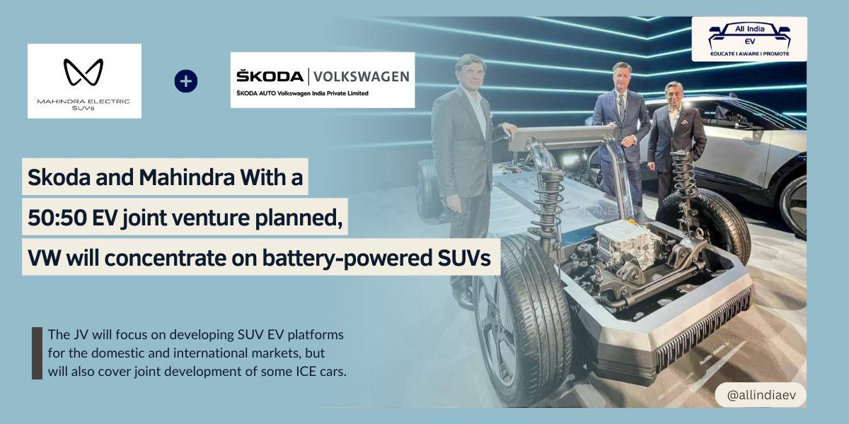 Mahindra and Volkswagen Join Forces for Electric Future