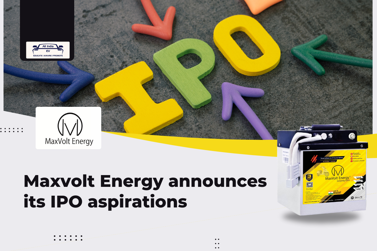 Maxvolt Energy Gears Up for IPO, Fueled by Exponential Growth