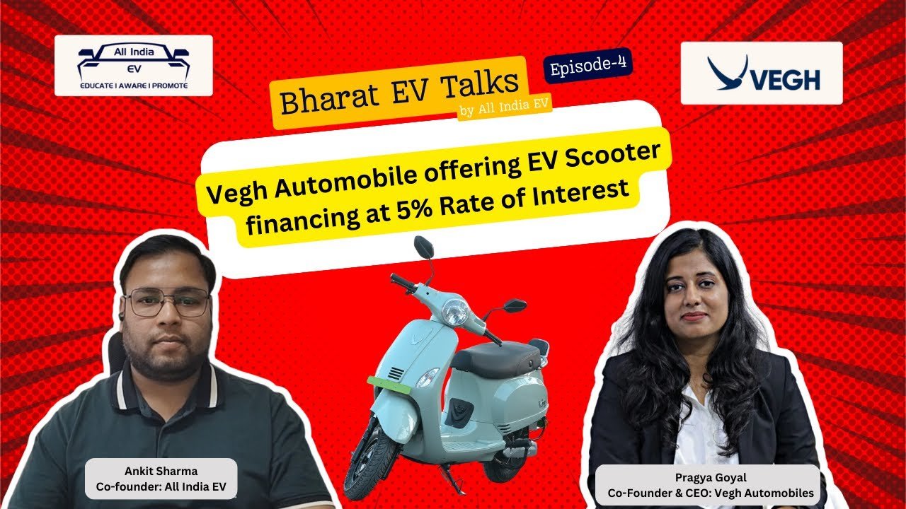 Vegh Automobile offering EV Scooters Financing at 5%