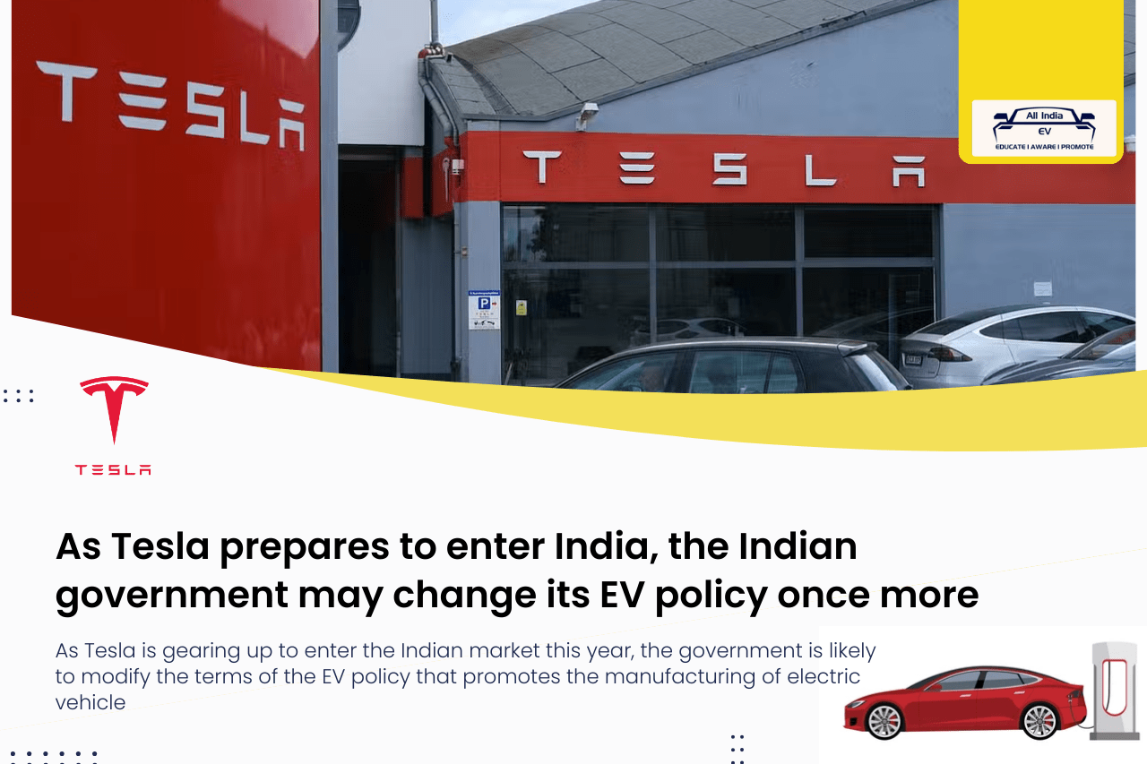 India to Revise EV Policy as Tesla Prepares for Market Entry