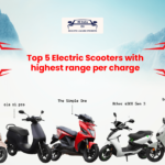 Top 5 Electric Scooters with highest range per charge