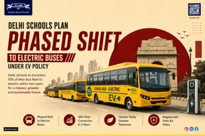 Delhi schools plan phased shift to electric buses under EV policy